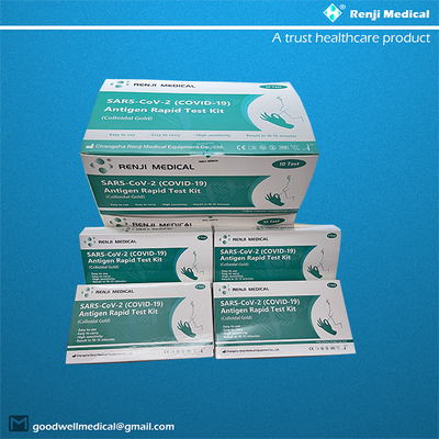 los equipos rápidos de la prueba RAT del antígeno del uno mismo casero para el CE nasal de la esponja COVID-19 certificaron