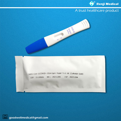 CE de prueba de Omicron COVID 19 rápidos de diagnóstico médicos Kit With aprobado