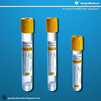 Certificación disponible transparente del CE del tubo de la colección de la sangre del vacío