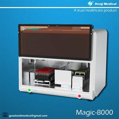 Renji Automated Sample Preparation System con los canales dobles