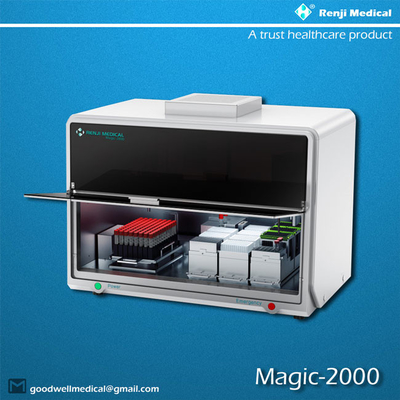 24 sistemas automatizados muestras 500x450x670m m de la preparación de la muestra