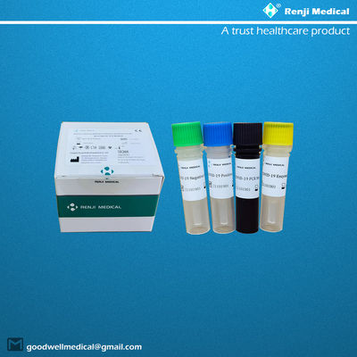 Equipo de prueba del ácido nucleico del hisopo nasal y de la garganta con la certificación del CE FDA de ISO13485