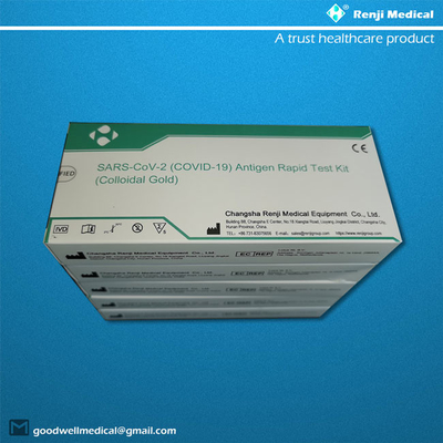 CE exacto seguro de Kit For Screening Testing del autoexamen de Covid 19 certificado