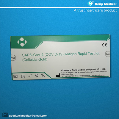 Prueba rápida médica Kit Antigen, casete rápido de la prueba de Igm de la esponja nasal