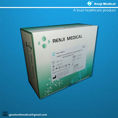Equipo rápido de la prueba del anticuerpo de IgM IgG del coronavirus de Renji 15 minutos para los resultados