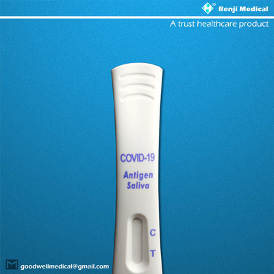 5 sistemas/caja COVID rápido 19 Kit With Nasopharyngeal Swabs de prueba