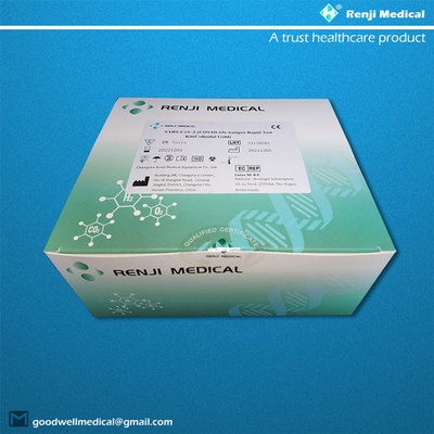CE de prueba de Omicron COVID 19 rápidos de diagnóstico médicos Kit With aprobado