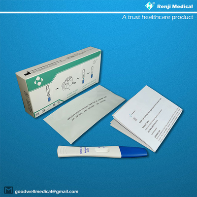 Renji Antigen Rapid Testing Kit, oro coloidal de la prueba del antígeno del SDS
