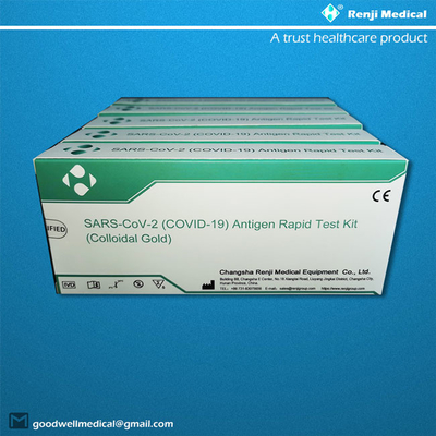 Certificación del SGS ISO13485 del equipo de la prueba de Renji Medical Rapid Antigen Self