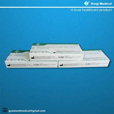 Certificación del SGS ISO13485 del equipo de la prueba de Renji Medical Rapid Antigen Self