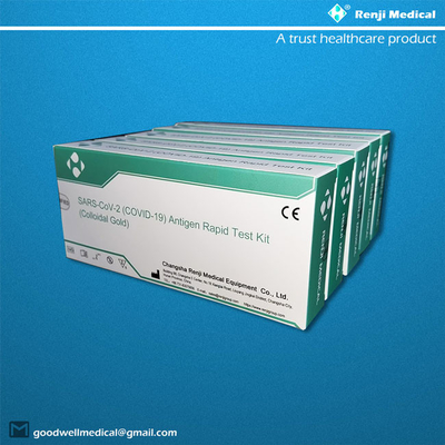 Certificación de prueba del SGS ISO13485 de la esterilización del EO del equipo de COVID 19 rápidos caseros