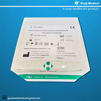 Aprobación en tiempo real del método ISO13485 de Renji Nucleic Acid Testing Kit RT-PCR