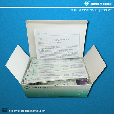 Antígeno Kit For Home de prueba rápido de la exactitud del 99% 18 meses de vida útil