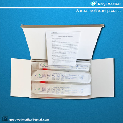 Certificación del tubo MSDS YBTC mA de Renji Medical Saliva Collection Kit