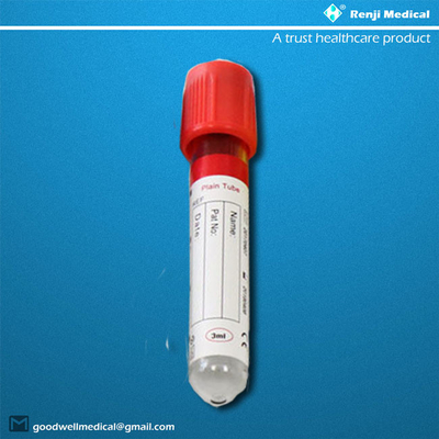 Aprobación disponible transparente del CE del tubo ISO13485 de la colección de la sangre del vacío