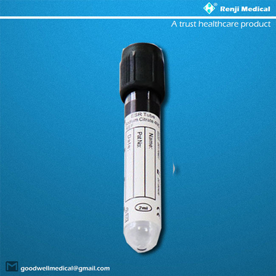 tubo de ensayo de la sangre del vacío de 5ml 7ml 3 años de vida útil para los diagnósticos