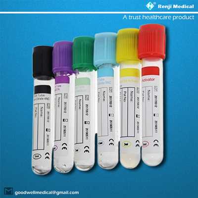 Tubo 13x75m m de la colección de Renji Medical Disposable Vacuum Blood