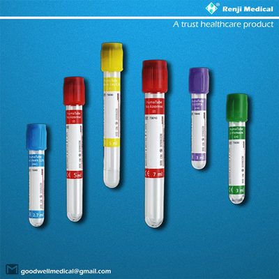 ANIMAL DOMÉSTICO disponible del tubo de la colección de la sangre del vacío de la pinta/material de cristal