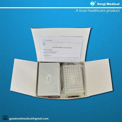 15 pruebas virales/caja del equipo 48 de la purificación de la DNA de los minutos para 32 muestras