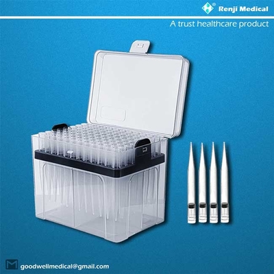 Certificación material del CE de Renji Sterile Pipette Tips Polypropylene