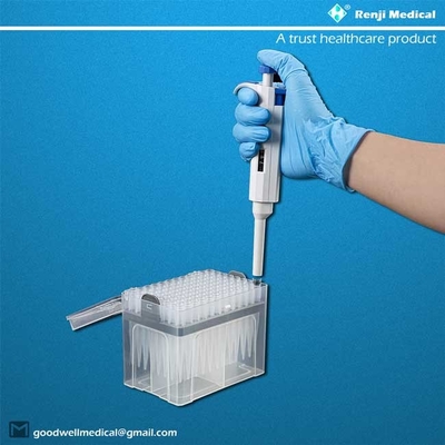Extremidades estéril de la pipeta de la alta exactitud compatibles con GILSON Biohit