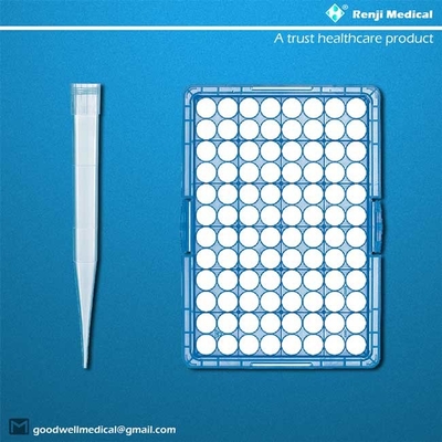 extremidades estéril de la pipeta 1mL, extremidades universales 1000ul de la micropipeta