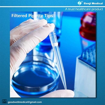Extremidades estéril de la pipeta de la alta exactitud compatibles con GILSON Biohit