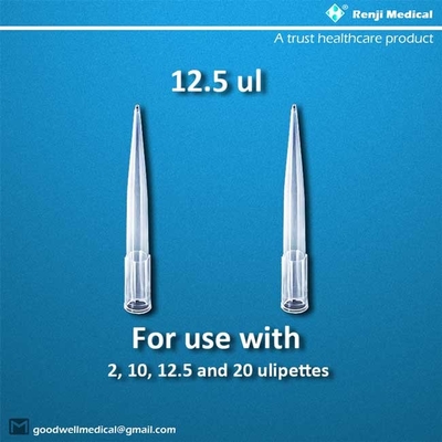 Certificación material del CE de Renji Sterile Pipette Tips Polypropylene