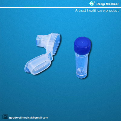 1 minuto del equipo 3 de la colección de la muestra de la saliva del embudo para la prueba de QPCR