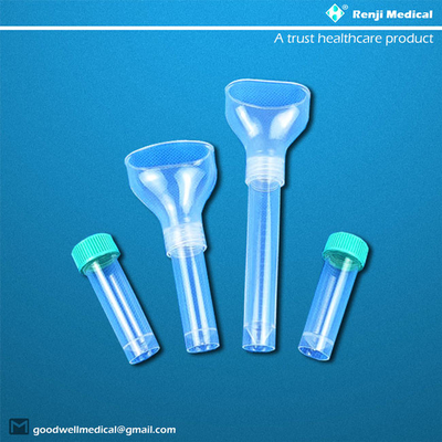 1 minuto del equipo 3 de la colección de la muestra de la saliva del embudo para la prueba de QPCR